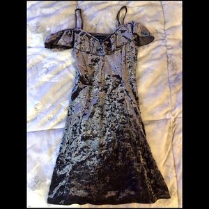 Purple Velvet American Eagle Dress